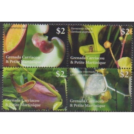 Grenadines - 2005 - No 3491/3494 - Fleurs