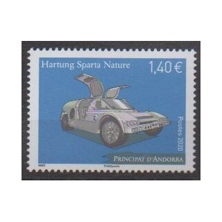 Buy this stamp of French Andorra of the year 2020 (Hartung Sparta Nature).