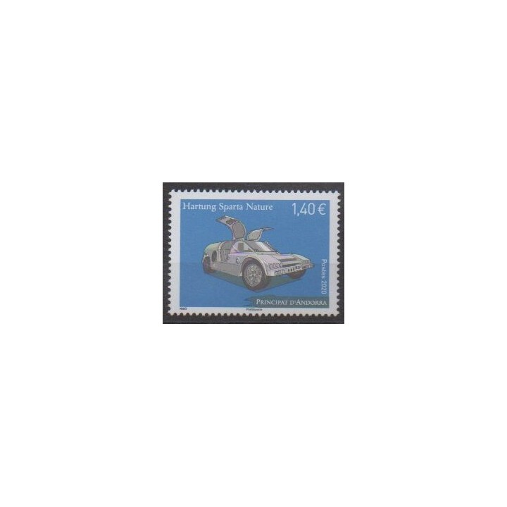 Buy this stamp of French Andorra of the year 2020 (Hartung Sparta Nature).