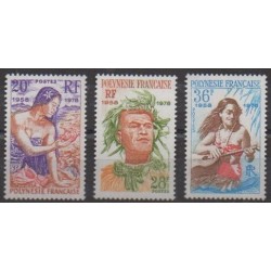 Polynesia - 1978 - Nb 121/123