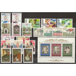 Liechtenstein - Complete year - 1988 - Nb 878/900 - BF 16