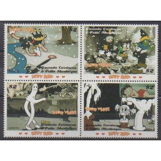 Acheter cette série de timbres de Grenadines de l'année 2007 (No 3655/3658).