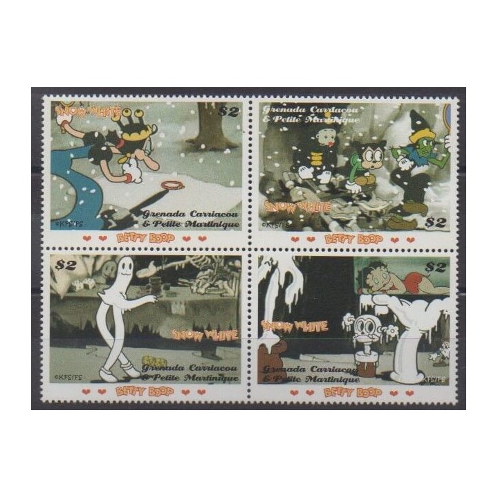 Buy this set of stamps of Grenadines of the year 2007 (Nb 3655/3658).