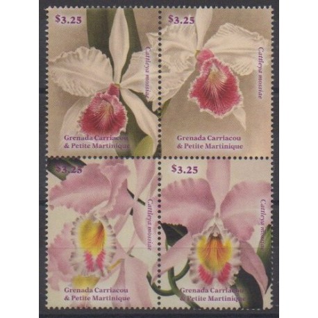 Grenadines - 2014 - No 4152/4155 - Orchidées