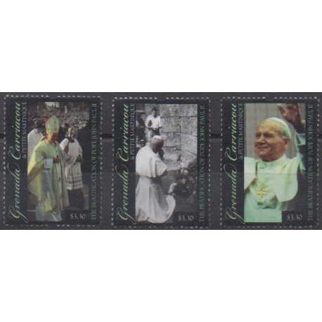 Grenadines - 2011 - Nb 3932/3934 - Pope