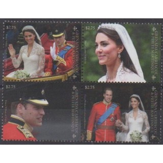 Buy this set of stamps of Grenadines of the year 2011 (Nb 3935/3938).