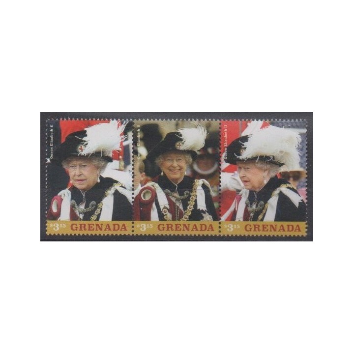 Buy this set of stamps of Grenade of the year 2015 (Nb 5739/5741).
