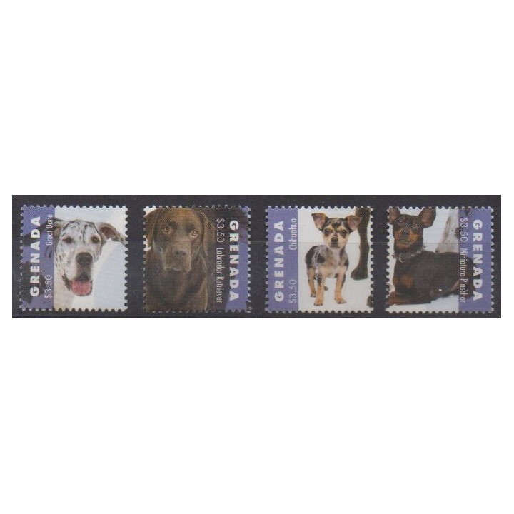 Acheter cette série de timbres de Grenade de l'année 2012 (No 5449/5452).