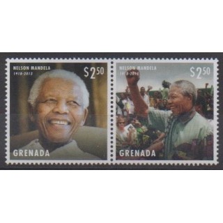 Acheter cette série de timbres de Grenade de l'année 2014 (No 5598/5599).