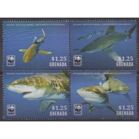 Grenade - 2014 - Nb 5670E/5670H - Sea life - Endangered species - WWF