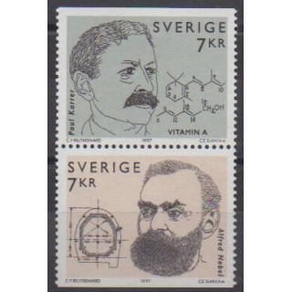Buy this set of stamps of Sweden of the year 1997 (Nb 2007/2008).