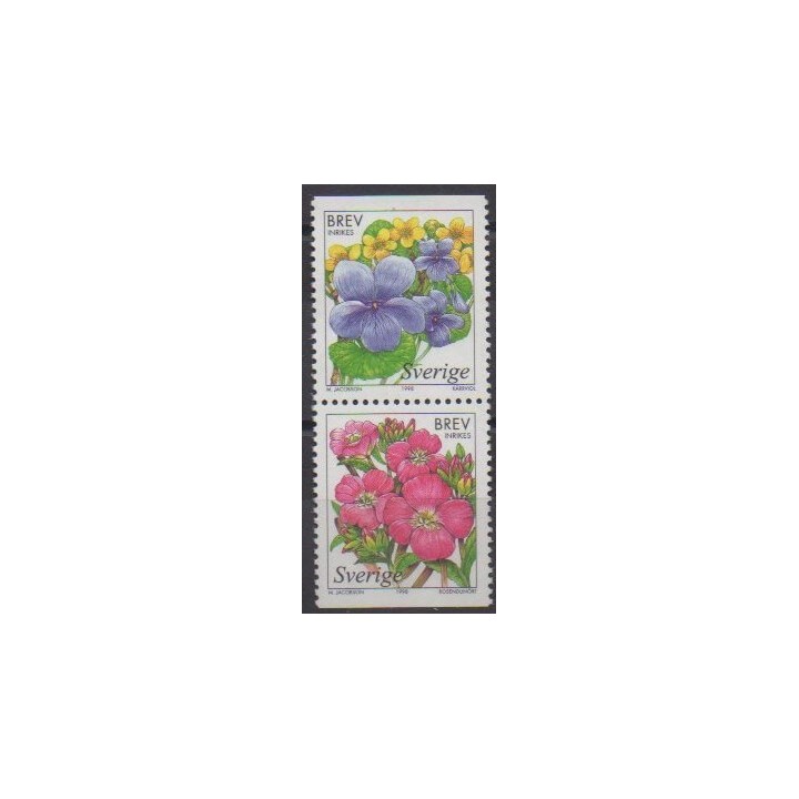 Acheter cette série de timbres de Suède de l'année 1998 (No 2043/2044).