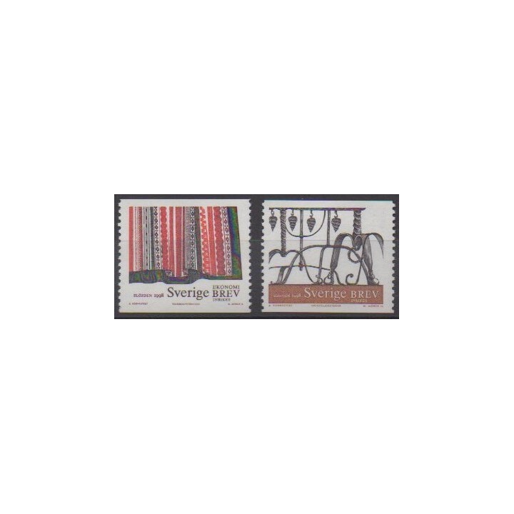 Acheter cette série de timbres de Suède de l'année 1998 (No 2028/2029).