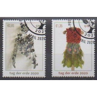 Acheter cette série de timbres des Nations Unies (ONU - Vienne) de l'année 2020 (No 1059/1060). - Oblitéré