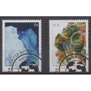 Acheter cette série de timbres des Nations Unies (bureau de New-York) de l'année 2020 (No 1689/1690). - Oblitéré