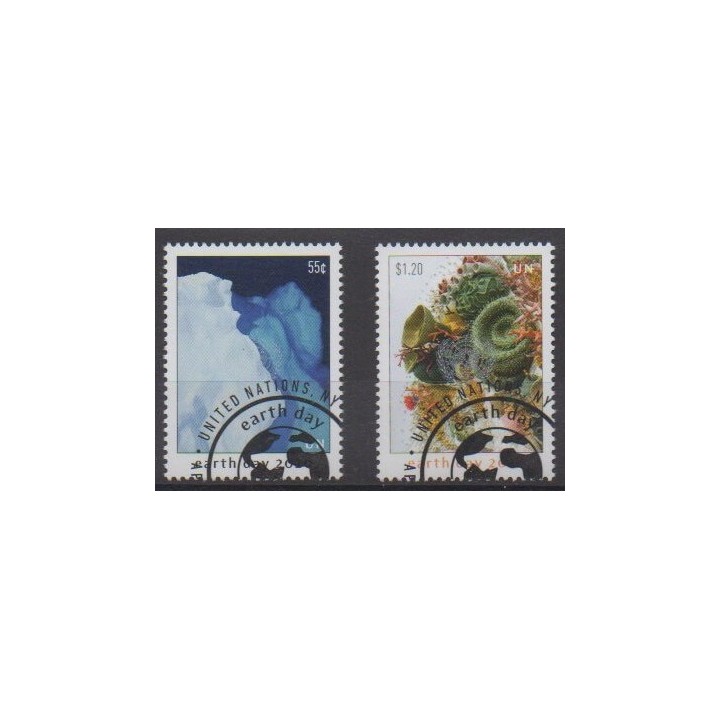 Buy this set of stamps of United Nations (UN - New York) of the year 2020 (Nb 1689/1690). - Used