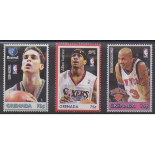 Acheter cette série de timbres de Grenade de l'année 2004 (No 4633/4635).