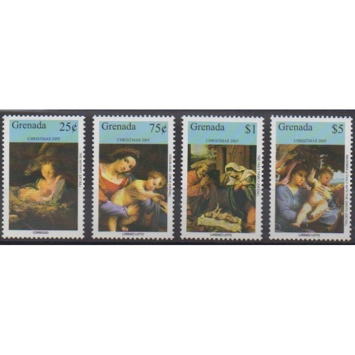 Acheter cette série de timbres de Grenade de l'année 2005 (No 4761G/4761K).