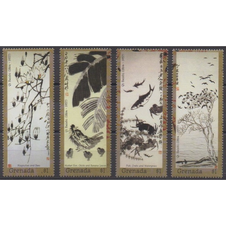 Buy this set of stamps of Grenade of the year 2008 (Nb 5049/5052).