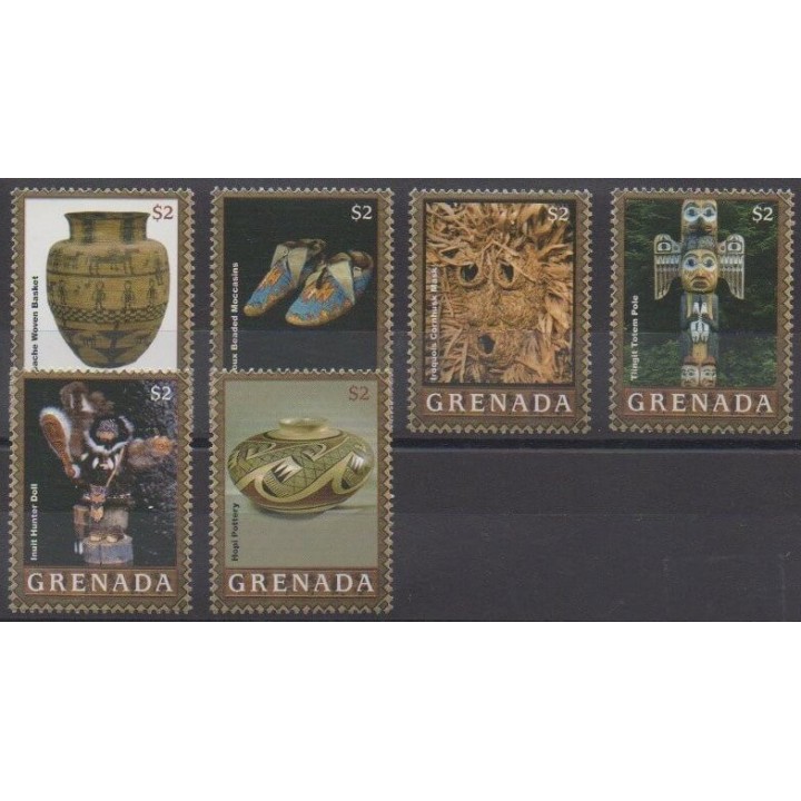 Acheter cette série de timbres de Grenade de l'année 2010 (No 5194/5199).