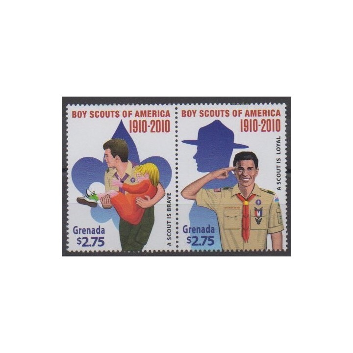 Acheter cette série de timbres de Grenade de l'année 2010 (No 5218/5219).