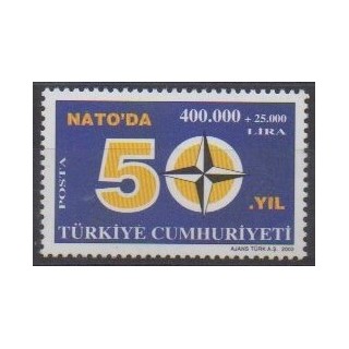 Buy this stamp of Turkey of the year 2002 (Nb 3024).