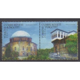 Acheter cette série de timbres de Turquie de l'année 2002 (No 3056/3057).
