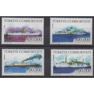 Acheter cette série de timbres de Turquie de l'année 2002 (No 3052/3055).