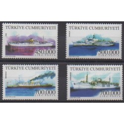 Turkey - 2002 - Nb 3052/3055 - Boats