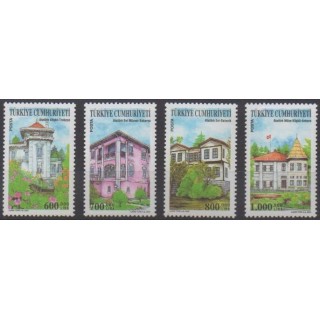 Acheter cette série de timbres de Turquie de l'année 2003 (No 3093/3096).