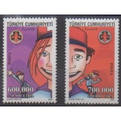 Turkey - 2004 - Nb 3131/3132 - Scouts