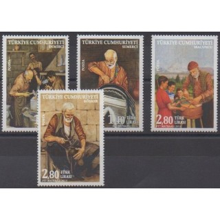 Acheter cette série de timbres de Turquie de l'année 2015 (No 3752/3755).