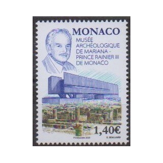 Acheter ce timbre de Monaco de l'année 2020 (Musée archéologique).