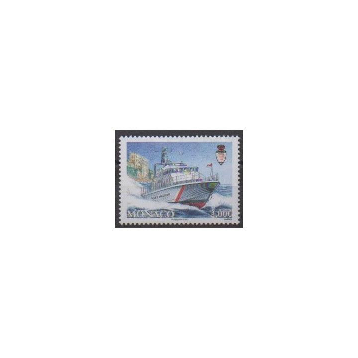Buy this stamp of Monaco of the year 2020 (Police maritime).