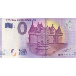 Billet souvenir - 24 - Château de Monbazillac - 2017-2