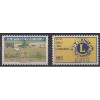 Acheter cette série de timbres de Turquie (Chypre du nord) de l'année 2003 (No 551/552).
