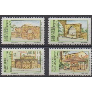 Acheter cette série de timbres de Turquie (Chypre du nord) de l'année 1991 (No 282/285).