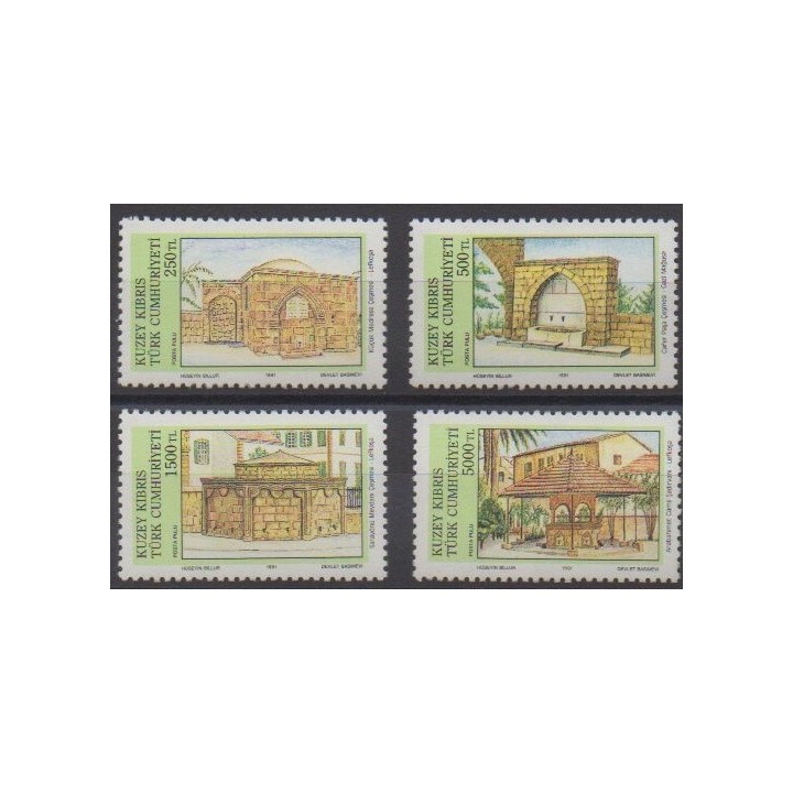 Acheter cette série de timbres de Turquie (Chypre du nord) de l'année 1991 (No 282/285).