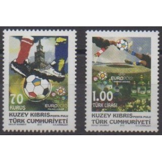 Buy this set of stamps of Turkey - Northern Cyprus of the year 2012 (Nb 711/712).