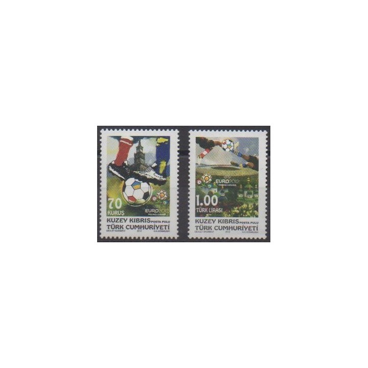 Buy this set of stamps of Turkey - Northern Cyprus of the year 2012 (Nb 711/712).