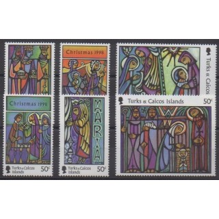 Acheter cette série de timbres des îles Turks et Caiques  de l'année 1998 (No 1302/1307).