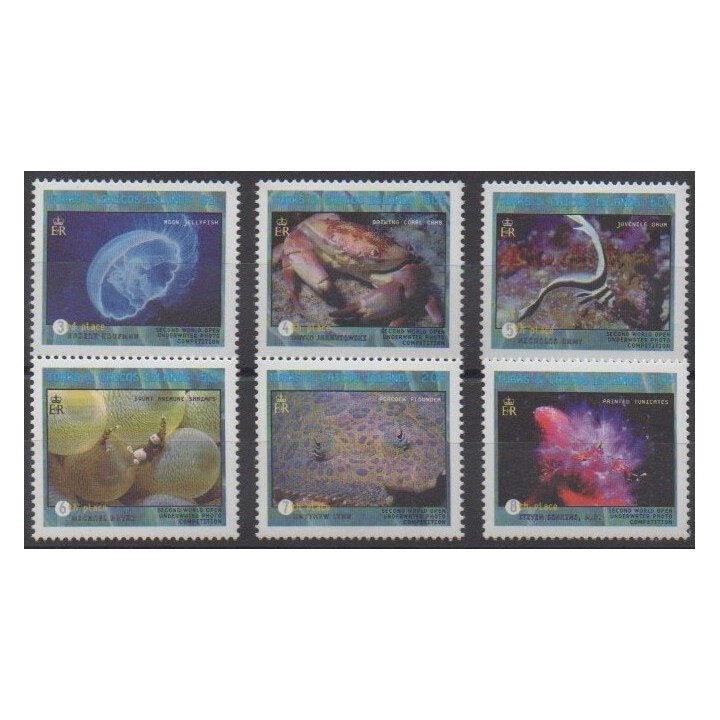 Buy this set of stamps of Turks and Caicos  Islands of the year 2000 (Nb 1385/1390).
