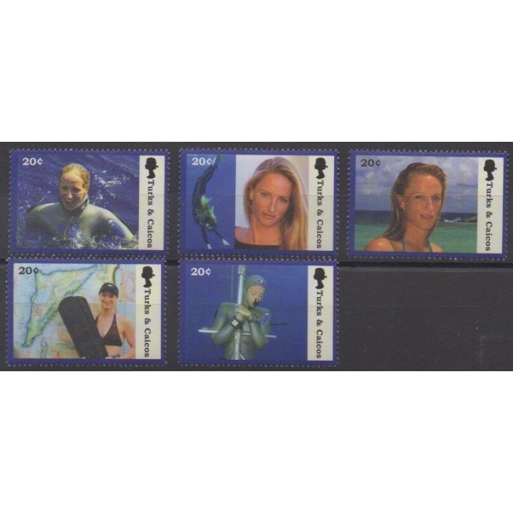 Buy this set of stamps of Turks and Caicos  Islands of the year 2003 (Nb 1588/1592).
