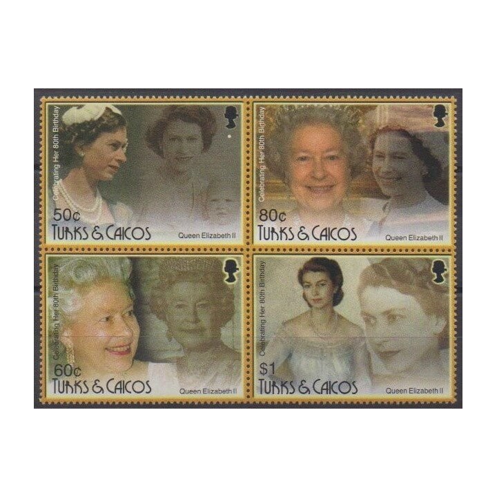 Buy this set of stamps of Turks and Caicos  Islands of the year 2006 (Nb 1648/1651).