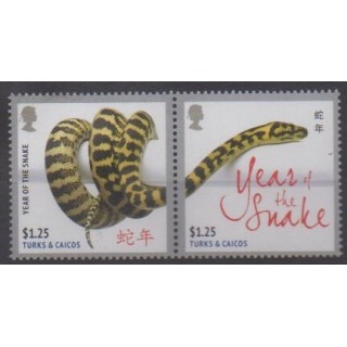 Acheter cette série de timbres des îles Turks et Caiques  de l'année 2013 (No 1731/1732).
