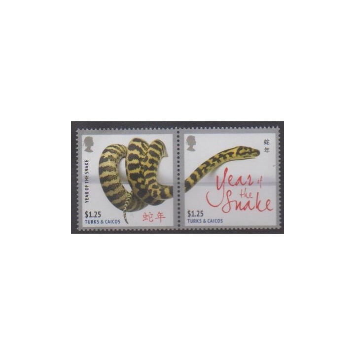 Acheter cette série de timbres des îles Turks et Caiques  de l'année 2013 (No 1731/1732).