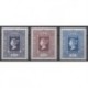 Turks et Caiques (Iles) - 1990 - No 883/885 - Timbres sur timbres