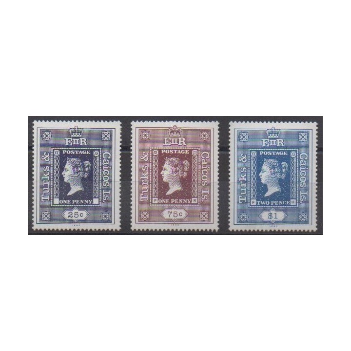 Buy this set of stamps of Turks and Caicos  Islands of the year 1990 (Nb 883/885).