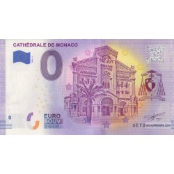Billet souvenir - MC - Cathédrale de Monaco - 2020-3