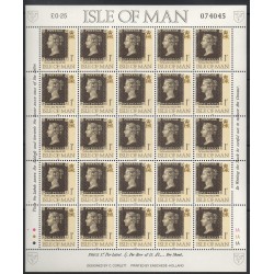 Man (Isle of) - 1990- Nb 436/460 - Stamps on stamps